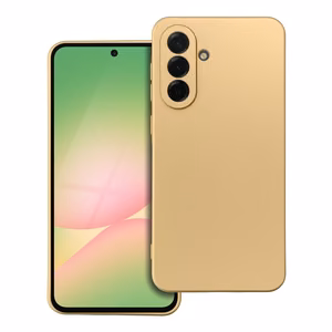 METALLIC dėklas telefonui SAMSUNG A56 5G auksinis