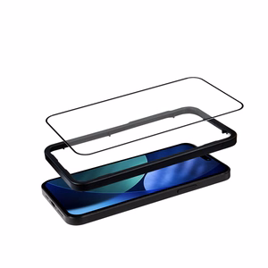 Crong 3D Armor Glass grūdintas apsauginis ekrano stiklas, skirtas iPhone 17 Pro Max, su montavimo rėmeliu
