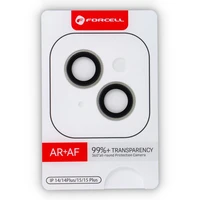 Forcell Premium kameros objektyvo grūdintas stiklas - iPhone 15 / 15 Plus geltona