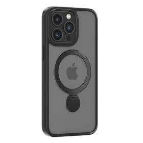 Comma dėklas Joy Shark Mag iPhone 15 juodas