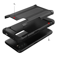 Hybrid Armor Case tvirtas apsauginis dėklas Xiaomi Redmi Note 10 5G / Poco M3 Pro auksinis