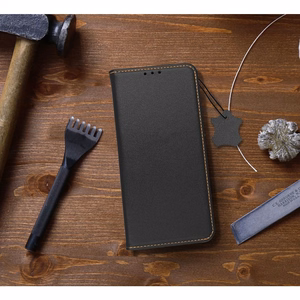 SMART PRO knygos tipo odinis dėklas telefonui XIAOMI Redmi Note 11 Pro / 11 Pro 5G juodas