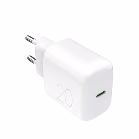 Puro PROLITE 20W USB-C sieninis įkroviklis - baltas