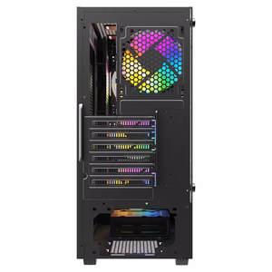 Savio Noctis Flow RGB Kubas Juoda