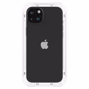 Spigen Glas.tR EZ Fit FC grūdintas stiklas iPhone 15 Plus - juodas