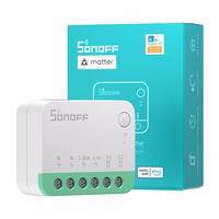 Sonoff MINIR4M Matter smart WiFi mini switch (HomeKit, SmartThings, Home Assistant).