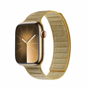 Crong Melange magnetinis dirželis, skirtas Apple Watch 38 / 40 / 41 / 42 mm, geltonas melanžas