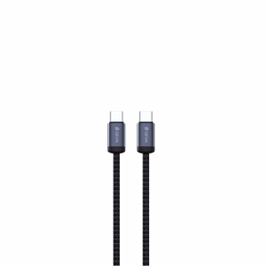 Devia kabelis Gracious EC646 PD USB-C - USB-C 1,0 m 60W 3A juodas