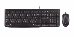 Logitech Desktop MK120 klaviatūros ir pelės rinkinys