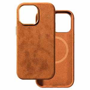 Alkano magnetinis dėklas telefonui Iphone 13 Pro rudas