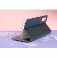 Smart Magnetinis dėklas telefonui Xiaomi Redmi 15C 4G EU / 15C 5G EU (173.16 x 81.06 x 8.2 mm) tamsiai žalias