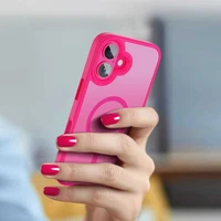 Tech-Protect MagMat MagSafe dėklas iPhone 16 - rožinis (m)