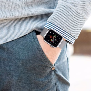 TECH-PROTECT MILANESEBAND APPLE WATCH 4 / 5 / 6 / 7 / 8 / 9 / SE / ULTRA 1 / 2 (42 / 44 / 45 / 49 MM) ŽVAIGŽDŽIŲ ŠVIESA