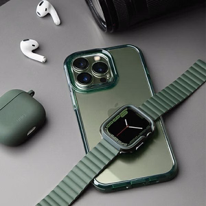 Uniq Combat dėklas telefonui iPhone 13 Pro Max 6.7" - žalias/žalias