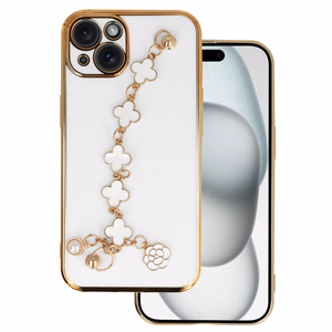 Dėklas telefonui Iphone 13 dizainas 3 baltas
