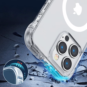 Joyroom JR-14H7 permatomas magnetinis dėklas telefonui iPhone 14 Plus