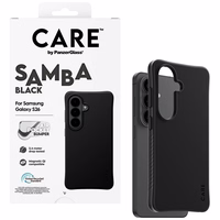 CARE by PanzerGlass Samba Black Qi Case for Samsung Galaxy S26 - Black