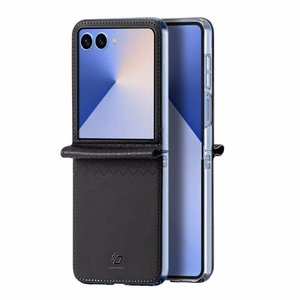 Telefono dėklas Dux Ducis Bril skirtas Samsung F707 Z Flip 5 5G juodas