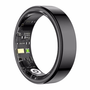 COLMI RING 2 išmanusis žiedas, dydis 8 (spalva: juoda)