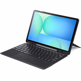 DUX DUCIS dėklas planšetėlei (m) DK sulankstomas su belaidžiu klaviatūra skirtas SAMSUNG Tab S10 FE Plus - juodas