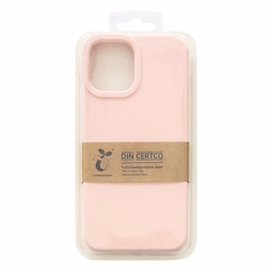 Dėklas telefonui Eco Case iPhone 14 Plus silikoninis biodegraduojantis dėklas - rožinis