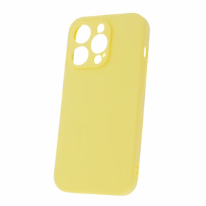 Mag nematomas dėklas telefonui iPhone 14 Pro 6,1" pastelinė geltona