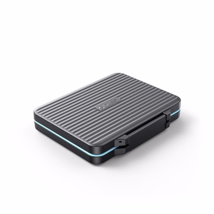 Orico PHCD Case for Memory Cards and Data Media Black 2.5" SSD 2.5" HDD M.2 SSD SD Micro SD CompactFlash Card Readers - Black