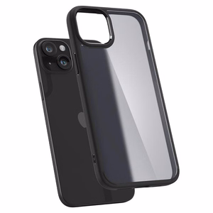 Spigen Ultra Hybrid dėklas telefonui iPhone 15 Plus - Juodas