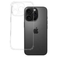 Itin plonas 1mm dėklas telefonui Iphone 16 Pro skaidrus