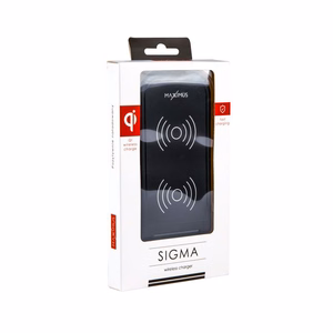 Indukcinis įkroviklis MX SIGMA greitas įkroviklis 10W stovas, įkrovimas 2 padėtyse