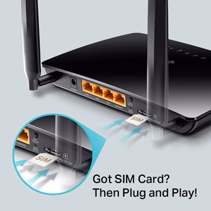 TP-Link Archer AC1200 belaidis dviejų dažnių 4G LTE maršrutizatorius
