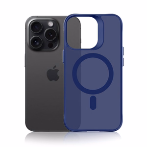 3mk Smoke MagCase for iPhone 16 Pro Max - mėlynas-Translucent