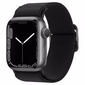 Spigen Fit Lite juostelė laikrodžiui Apple Watch 4/5/6/7/8/9/SE/Ultra (42/44/45/49 mm) - juoda
