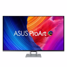 ASUS ProArt OLED PA32UCDM kompiuterio monitorius 80 cm (31.5") 3840 x 2160 pikseliai 4K Ultra HD QD-OLED Sidabras
