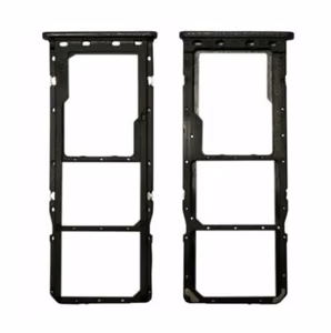 SIM kortelės laikiklis Samsung A305 A30 2019 juodas ORG