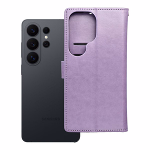 MEZZO knygos tipo dėklas telefonui SAMSUNG S26 Ultra su sapnų gaudykle, violetinis