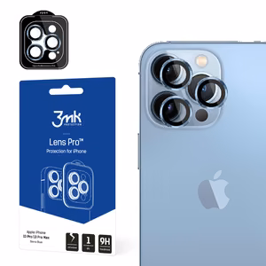 Apple iPhone 13 Pro/13 Pro Max - 3mk Lens Protection Pro Sierra mėlyna