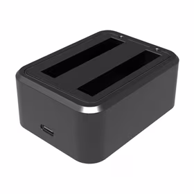 USB dvigubų baterijų įkroviklis PULUZ skirtas Insta360 X3