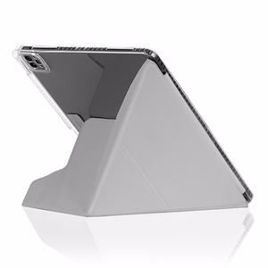 STM OPP atverčiamas dėklas, skirtas iPad Air 13" M4 (2026) / M3 (2025) / M2 (2024), pilkas