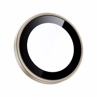 Benks grūdintas stiklas DR Sapphire Lens Protector kamerai iPhone 17 Air (1 lęšis) auksinis