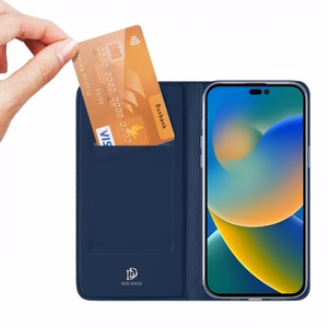 Telefono dėklas Dux Ducis Skin Pro Xiaomi Poco F6 Pro 5G mėlynas