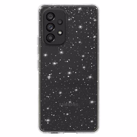 Dėklas telefonui Crystal Glitter Case Samsung Galaxy A33 5G - sidabrinis