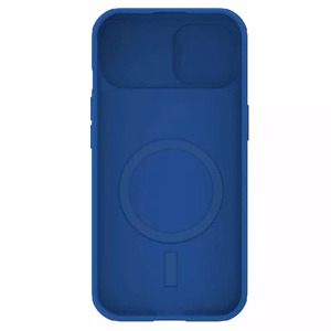 Nillkin CamShield Pro magnetinis dėklas telefonui iPhone 15 Plus su kameros apsauga - mėlynas