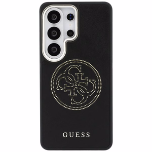 Guess dėklas Perforated Logo MagSafe skirtas Samsung Galaxy S26 Ultra juodas