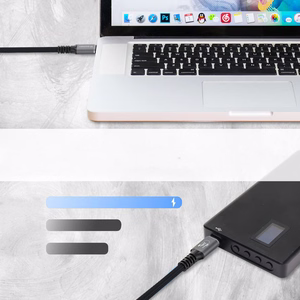 Wozinsky WPS-UY415S USB-C Thunderbolt 4 kabelis 240W 1.5m 4K - juodas