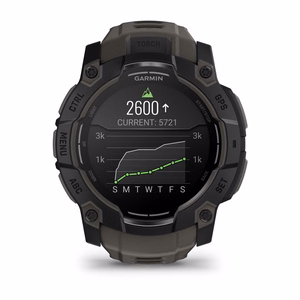 Garmin Instinct 3 AMOLED išmanusis laikrodis juodas/anglies