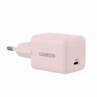 UGREEN X512 20 W GAN 1X USB-C MAITINIMO ADAPTERIS – ROŽINIS