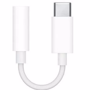 Garso adapteris iš USB-C į 3.5mm iPad/Macbook/iMac (A2155/MU7E2AM) originalus