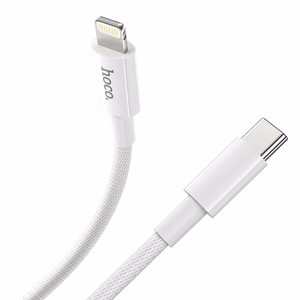 USB kabelis Hoco X56 PD Type-C į Lightning 1.0m baltas