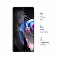 Apsauginis stiklas (m) - mėlynas Motorola Edge 20